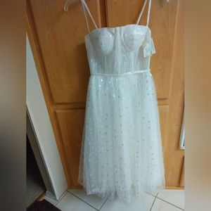 Beautiful White Cotillion/Graduation/Wedding dress